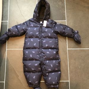 12-18 month baby gap boy snowsuit